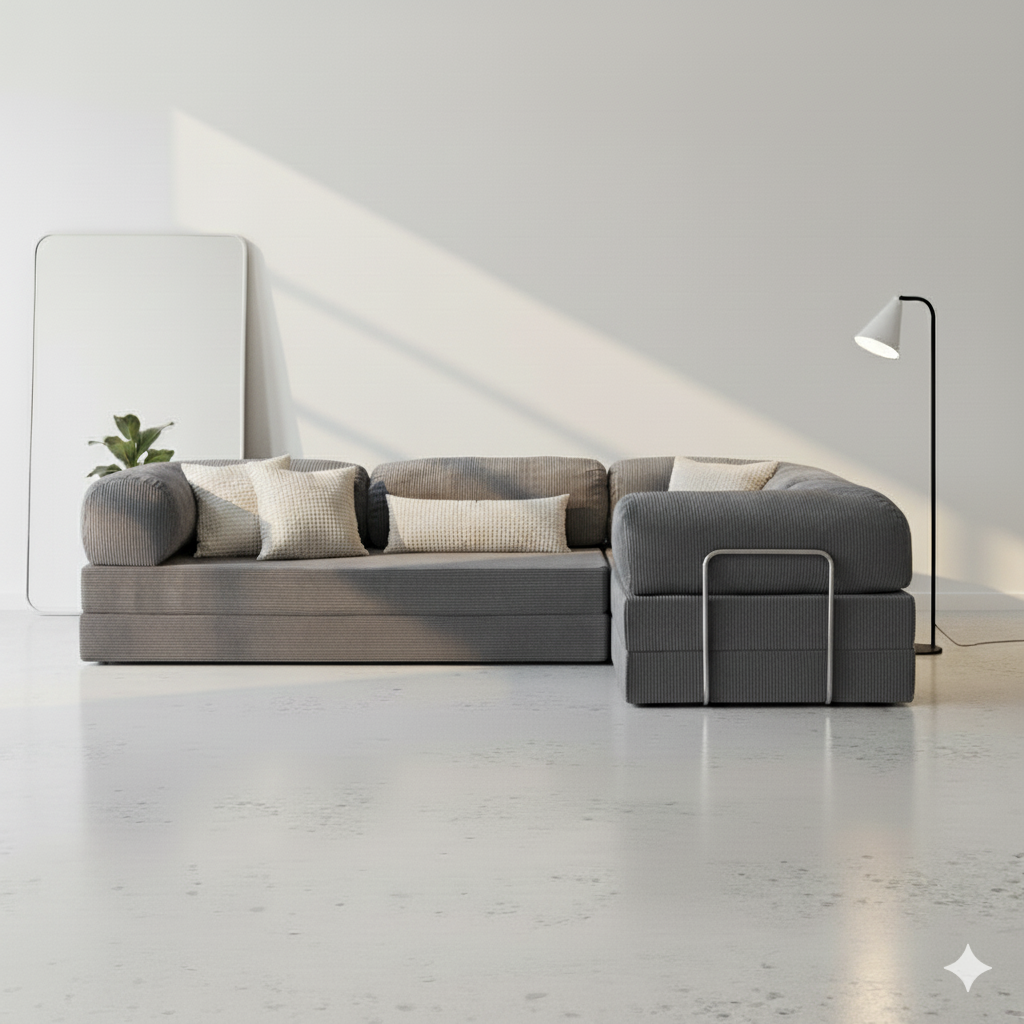 Divano Angolare Lego - Antracite